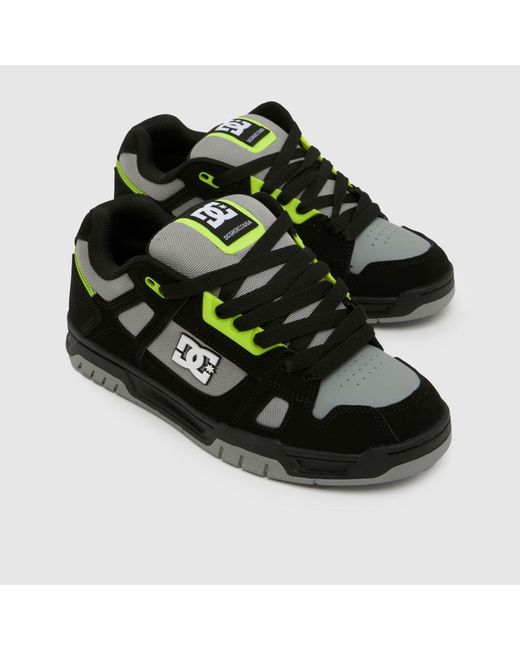 Dc Black Stag Trainers for men