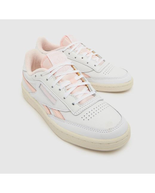 Reebok White Club C Revenge Trainers