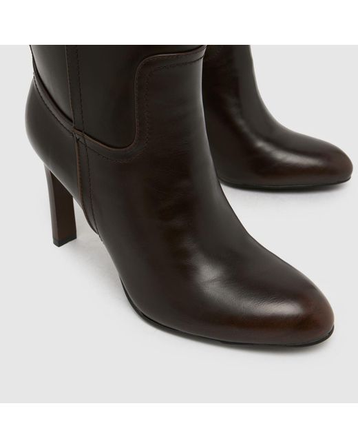 SIMMI Black Treudo Heeled Boots