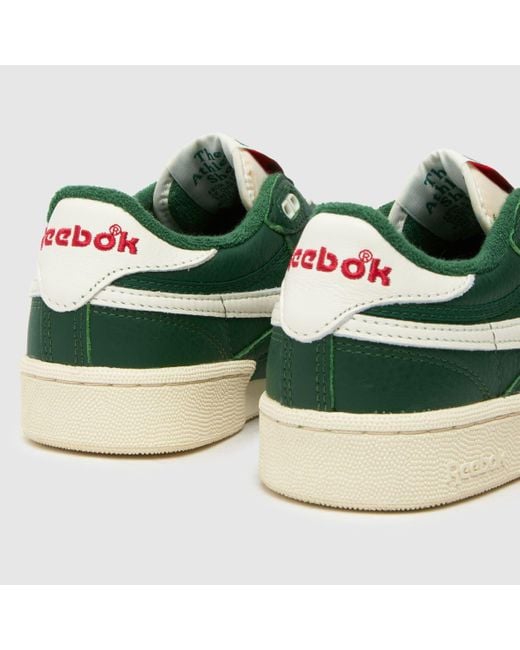 Reebok Green Club C Revenge Vintage Trainers In