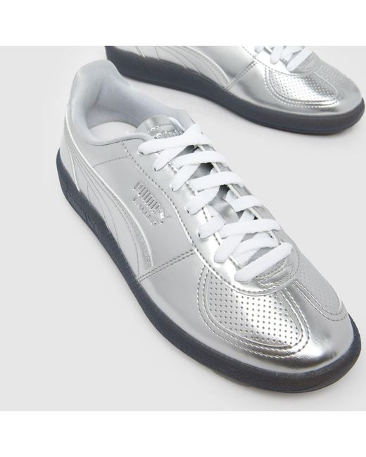 PUMA White Palermo Trainers
