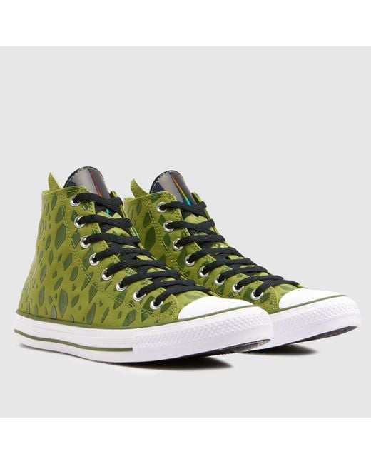 Converse Green All Star Hi Dragon Ball Z Trainers for men
