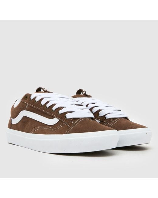 Vans Brown Old Skool Skate 36+ Trainers for men