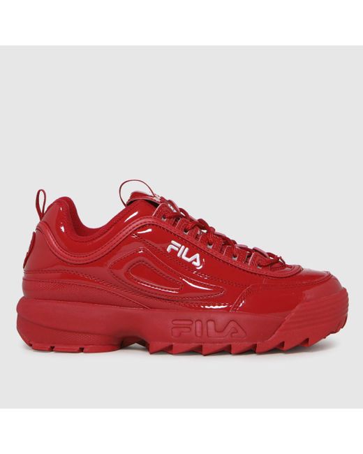 Fila Disruptor Ii Heart Trainers in Red | Lyst UK