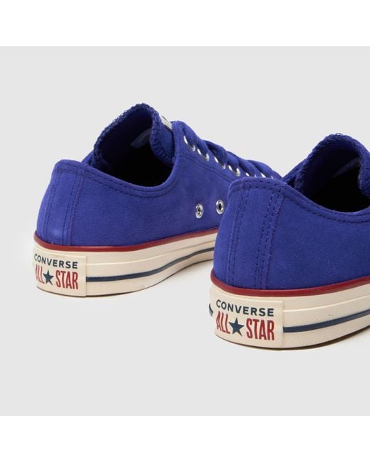 Converse Blue All Star Ox Trainers