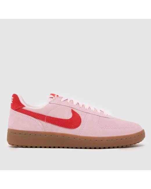Nike Pink Field General Trainers