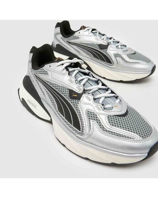 PUMA White Fade Nitro Trainers for men