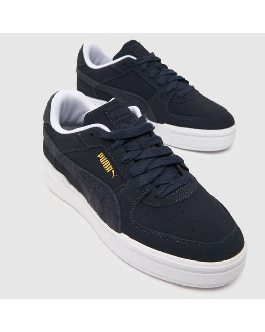PUMA Blue Ca Pro Suede Mix Trainers In for men