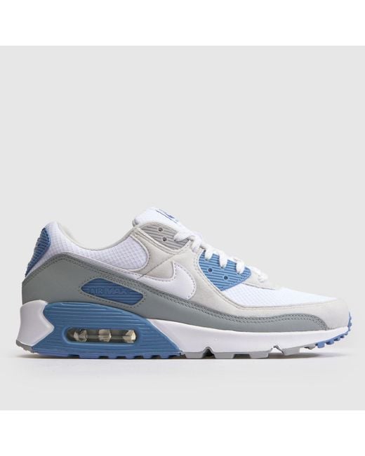 Nike Blue Air Max 90 Trainers for men