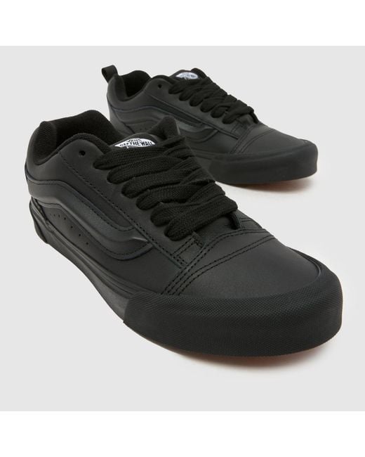 Vans Black Knu Skool Trainers