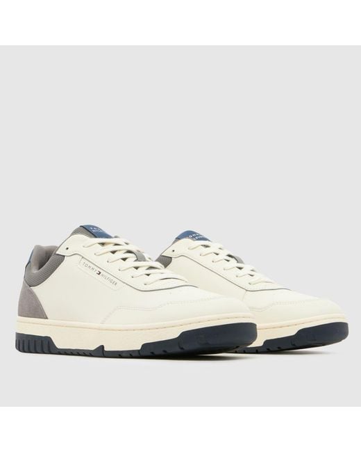 Tommy Hilfiger White Basket Core Lite Trainers for men