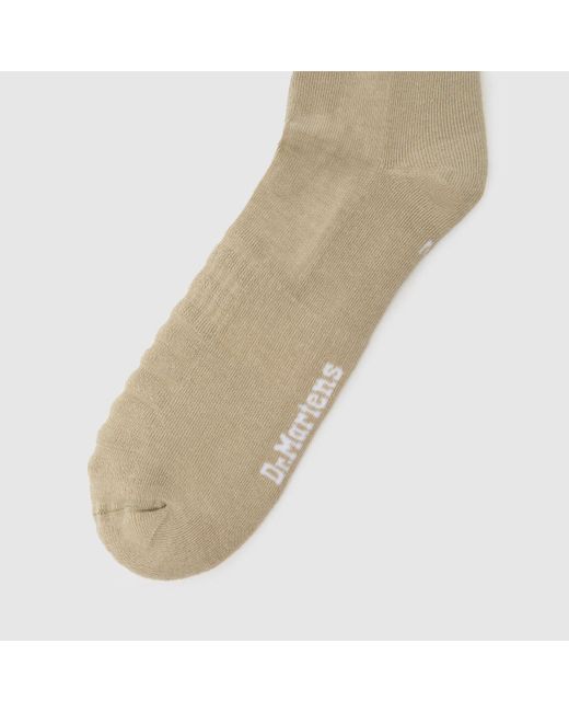 Dr. Martens Natural Double Doc Sock