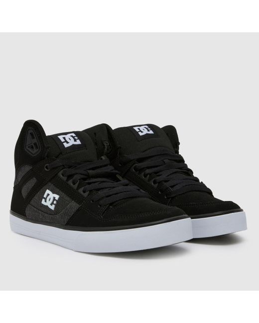 Dc Black Pure High-top Wc Trainers In for men
