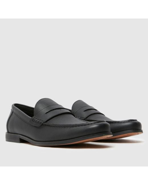 Schuh Black Rome Loafer Shoes for men