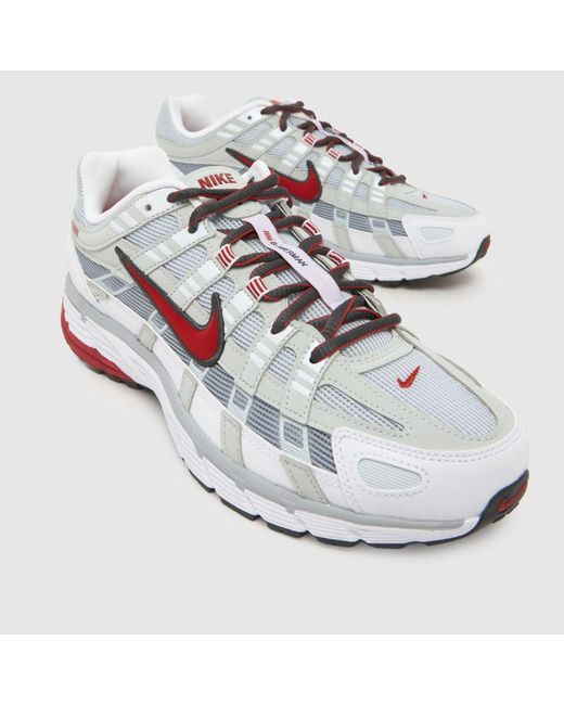 Nike White P-6000 Trainers for men