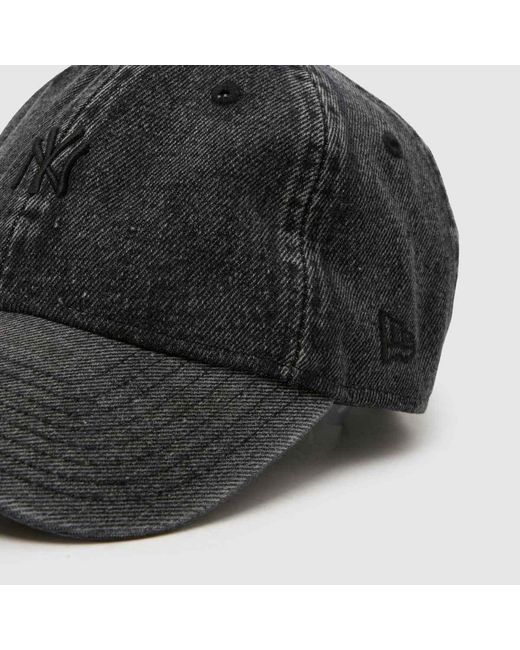KTZ Black Denim 9Twenty Cap