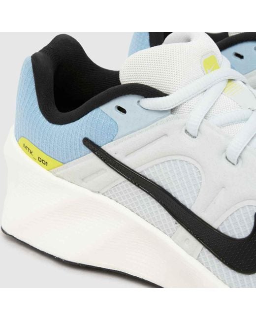 Nike White Metro Tek Trainers