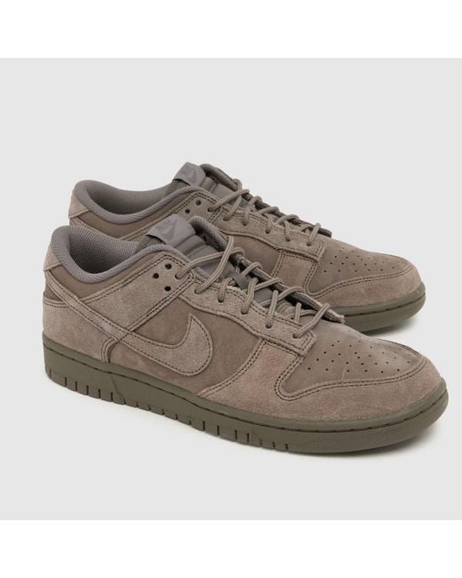 Nike Brown Dunk Low Trainers for men