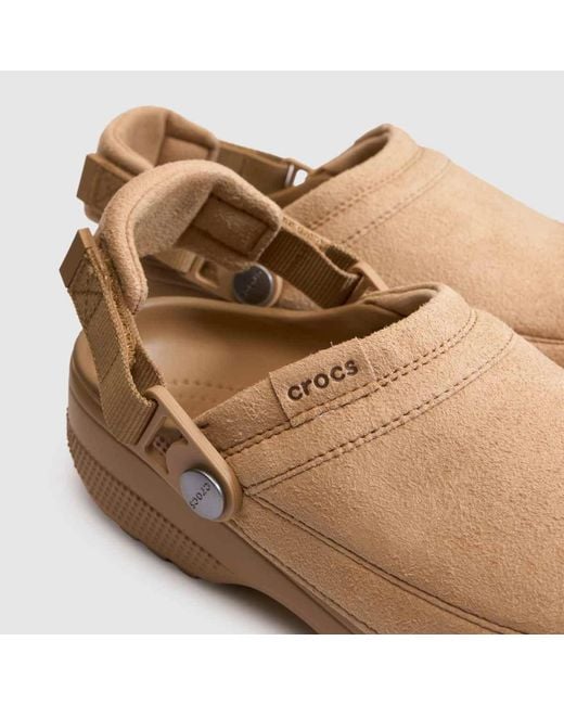 CROCSTM Natural Classic Crafted Clog Sandals