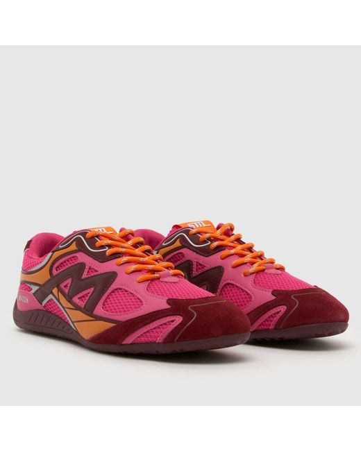 Steve Madden Red Rally Time Trainers
