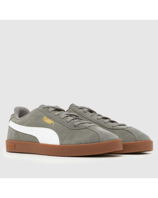 PUMA Gray Club Ii Era Trainers for men