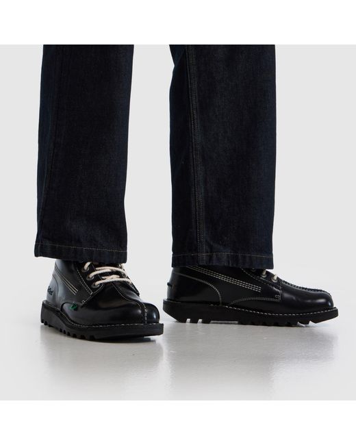 Kickers Classics Black Kick Hi Central Boots for men