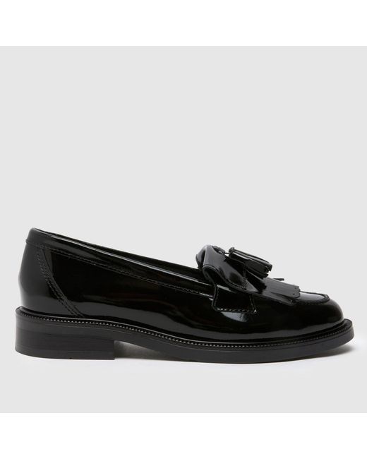 Schuh Black Lizzie Loafer Flats