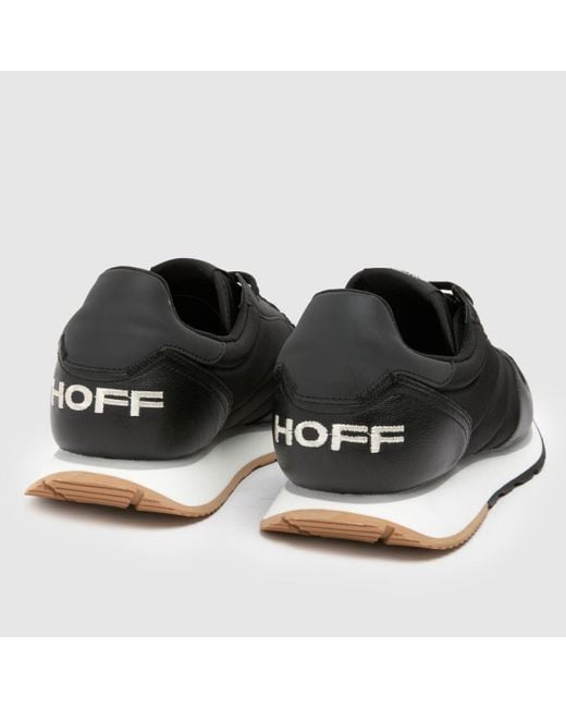 HOFF Black Track & Field Tanagra Trainers In for men