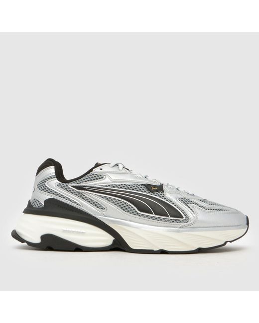 PUMA White Fade Nitro Trainers for men