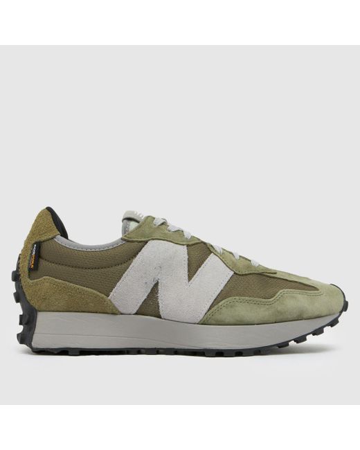 New Balance Green 327 Trainers In for men