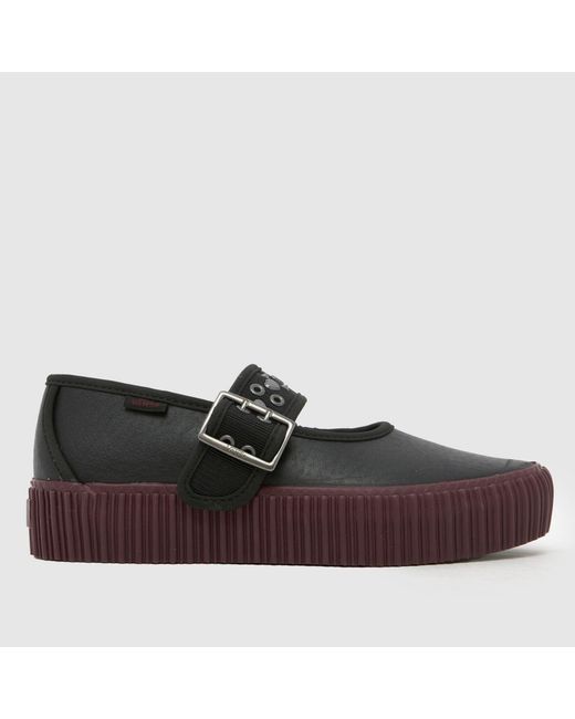 Vans Brown Mary Jane Creeper Trainers
