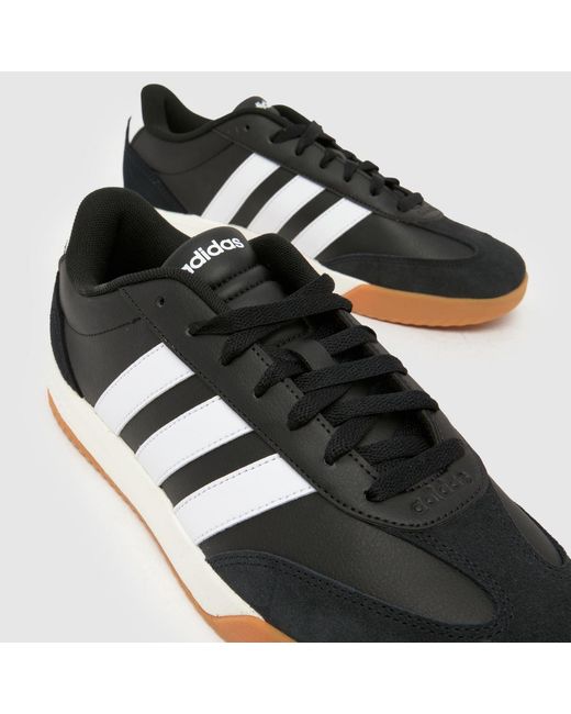 Adidas Black Vl Court Fc Trainers for men
