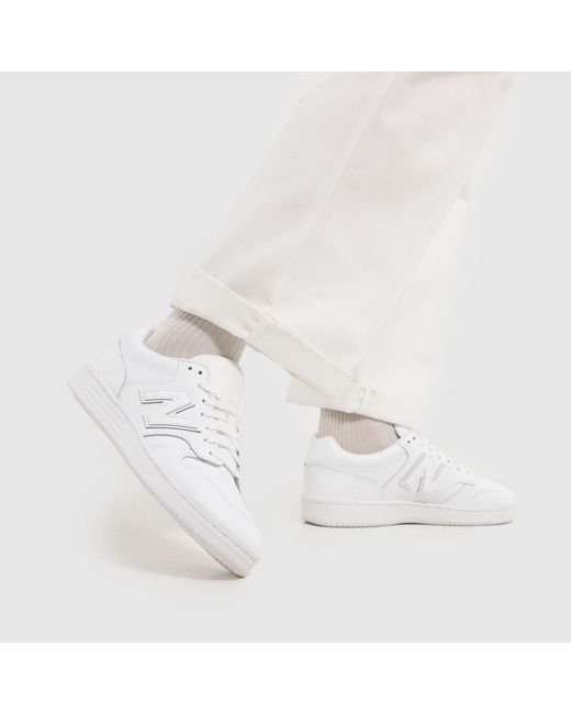 New Balance White 480 Trainers for men