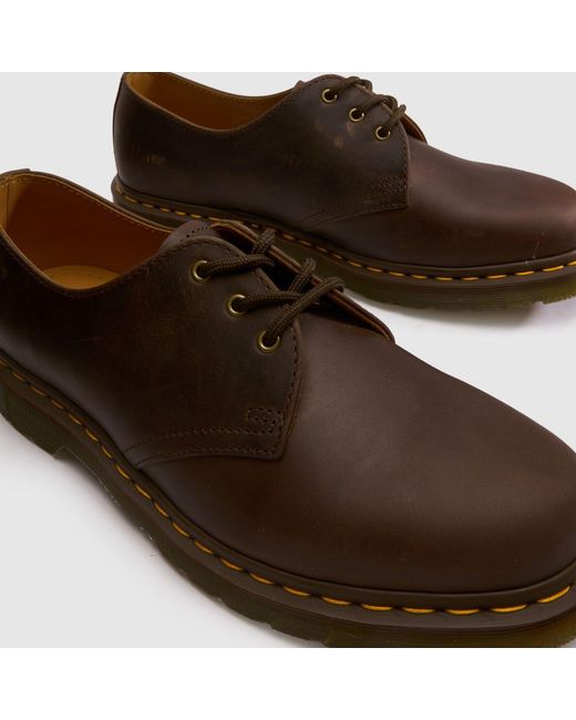 Dr. Martens Brown 1461 Flats