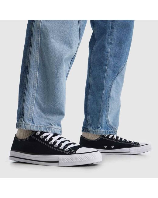 Converse Black All Star Ox Trainers for men
