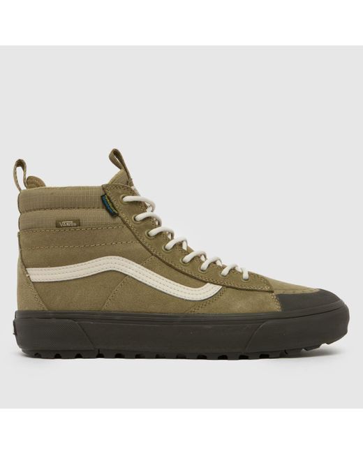 Vans Green Mte Sk8-Hi Waterproof Trainers for men