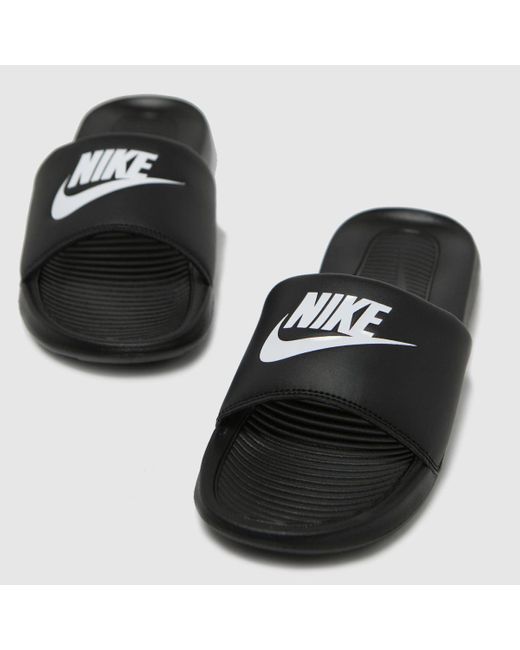 Nike Black Victori Slides for men