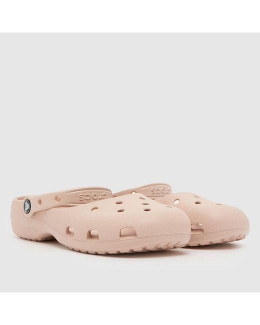 CROCSTM Pink Classic Ballet Sandals