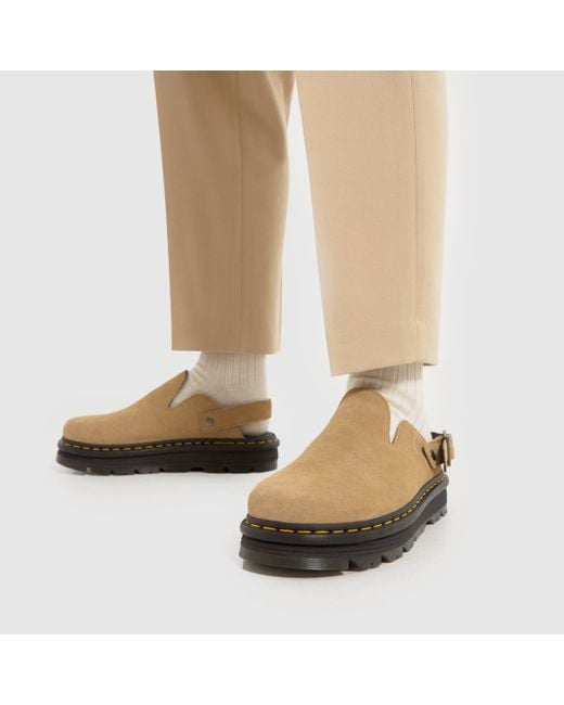 Dr. Martens Dr. Martens Zebzag Brown Mule Sandals for men