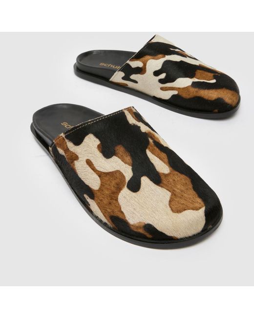 Schuh Brown Teale Clog Sandals