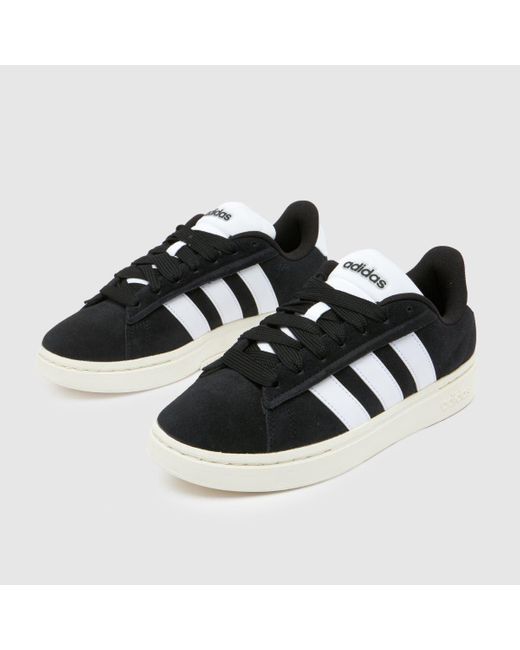 Adidas Black Grand Court Alpha Trainers In for men