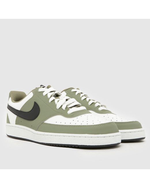 Nike Green Court Vision Low Better Trainers for men