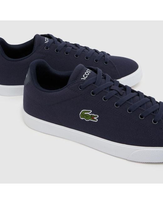 Lacoste Blue Lerond Trainers for men