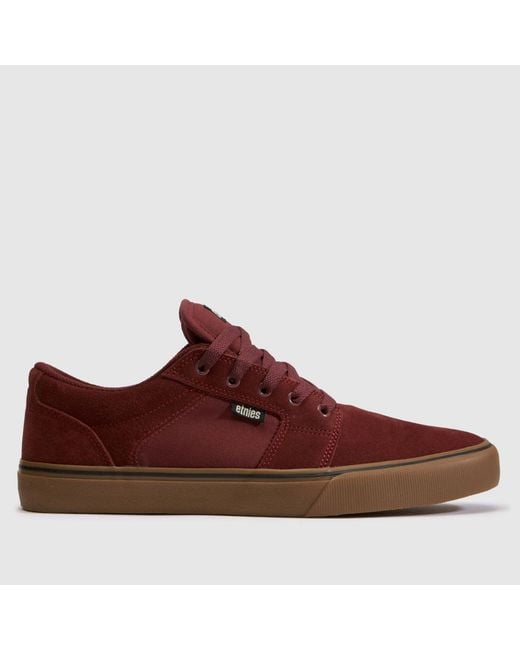 Etnies Brown Barge Ls Trainers for men