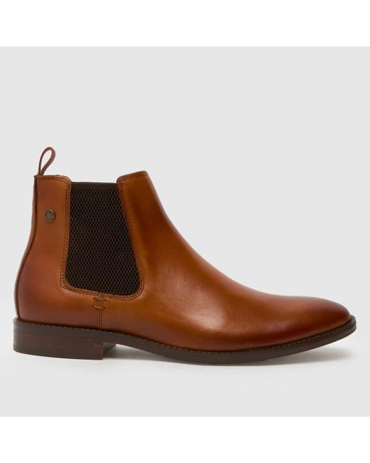 Base London Brown Virgil Chelsea Boots, Size: 6 (Eu 40) for men