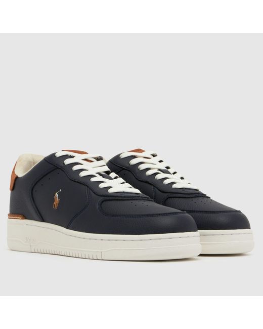 Polo Ralph Lauren Blue Masters Court Trainers for men