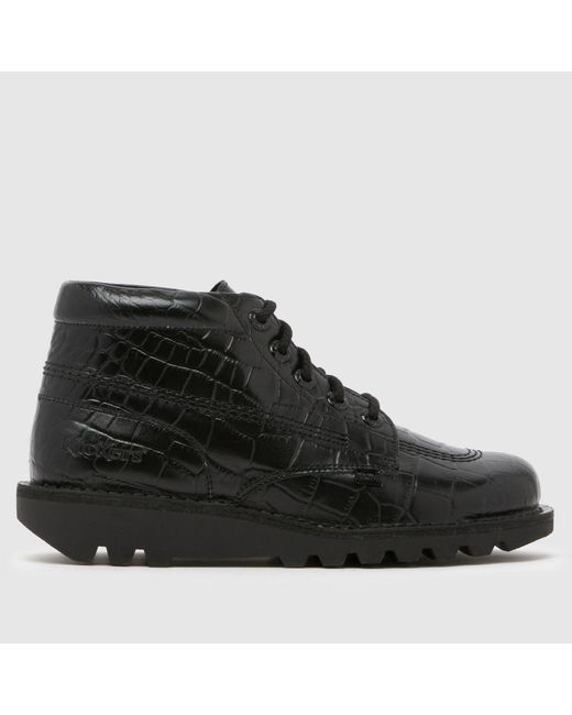 Kickers Black Kick Hi Boots