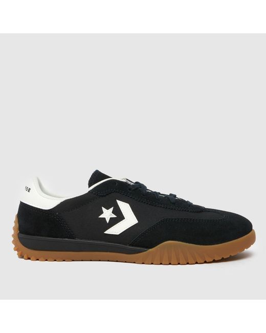 Converse Black Run Star Trainers