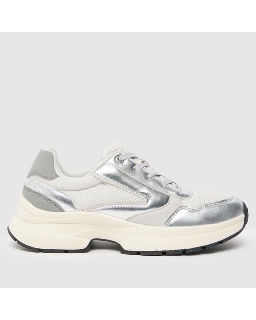 Schuh White Maura Chunky Trainers