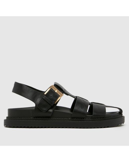 Schuh Black Taria Fisherman Sandals